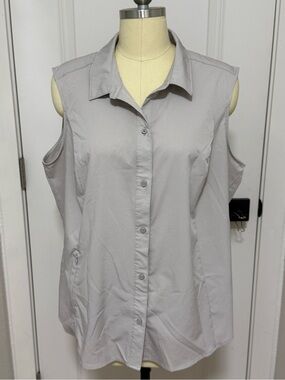 XL Grey Eddie Bauer Lightweight Top - Excellent Condition
